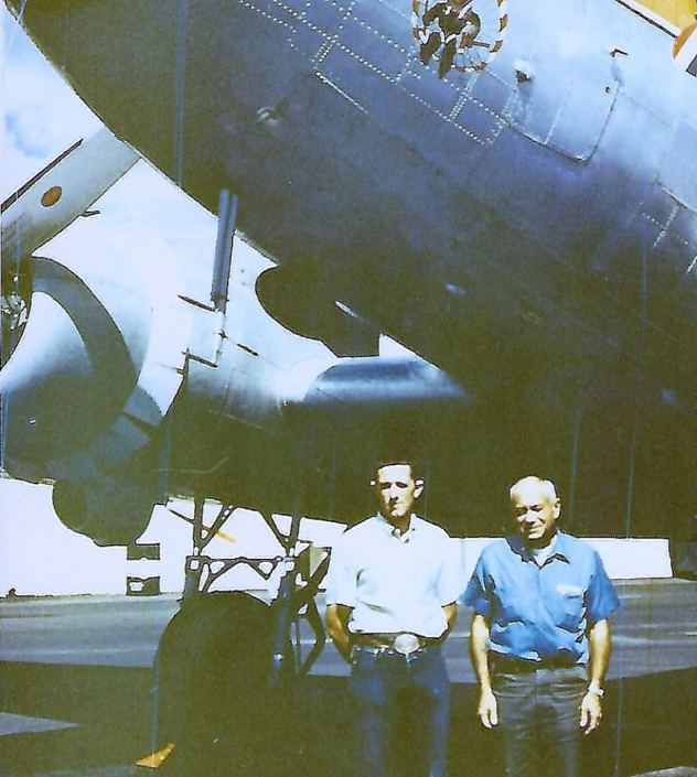 Bob Galbraith and Eldon Down DC-3 Pilots 1970