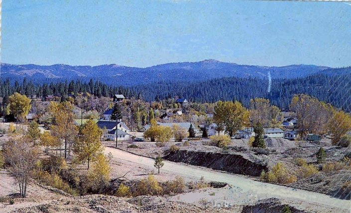 Idaho City, the "Rock Pile" in 1950