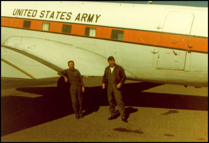 Stan McGrew and Chris Hayne Welcome new DC-3